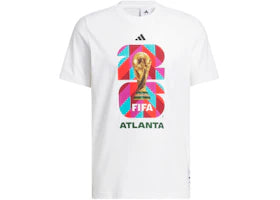 adidas FIFA World Cup 26 Host City Atlanta Graphic T-Shirt White