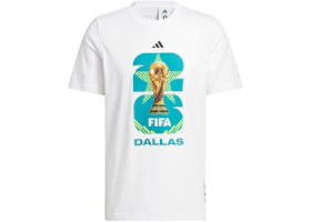 adidas FIFA World Cup 26 Host City Dallas Graphic T-Shirt White - vue 360