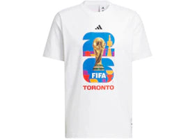 adidas FIFA World Cup 26 Host City Toronto Graphic T-Shirt White - vue 360