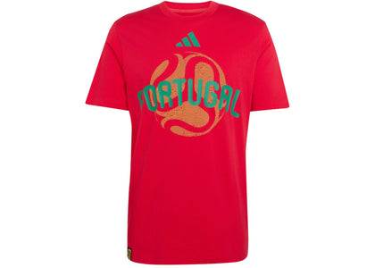 adidas FIFA World Cup 26 Portugal T-Shirt Bold Red - apparel view 2