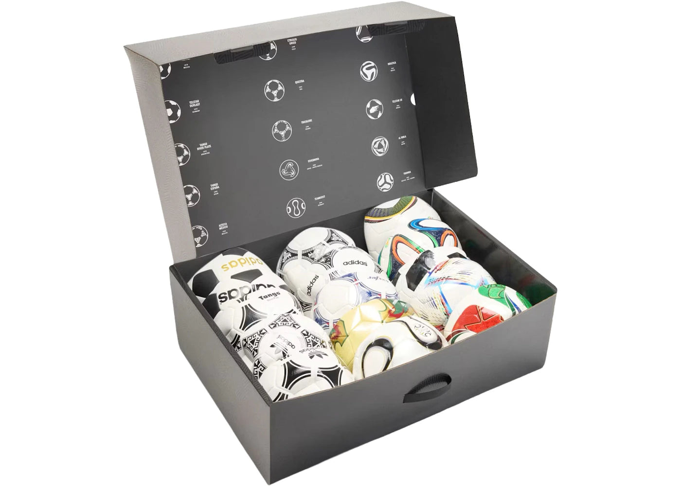 adidas FIFA World Cup Historical Club Ball Set - vue secondaire A