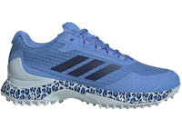 adidas Fabela X 2 Field Hockey Halo Blue Dark Blue Blue Fusion (Women's)