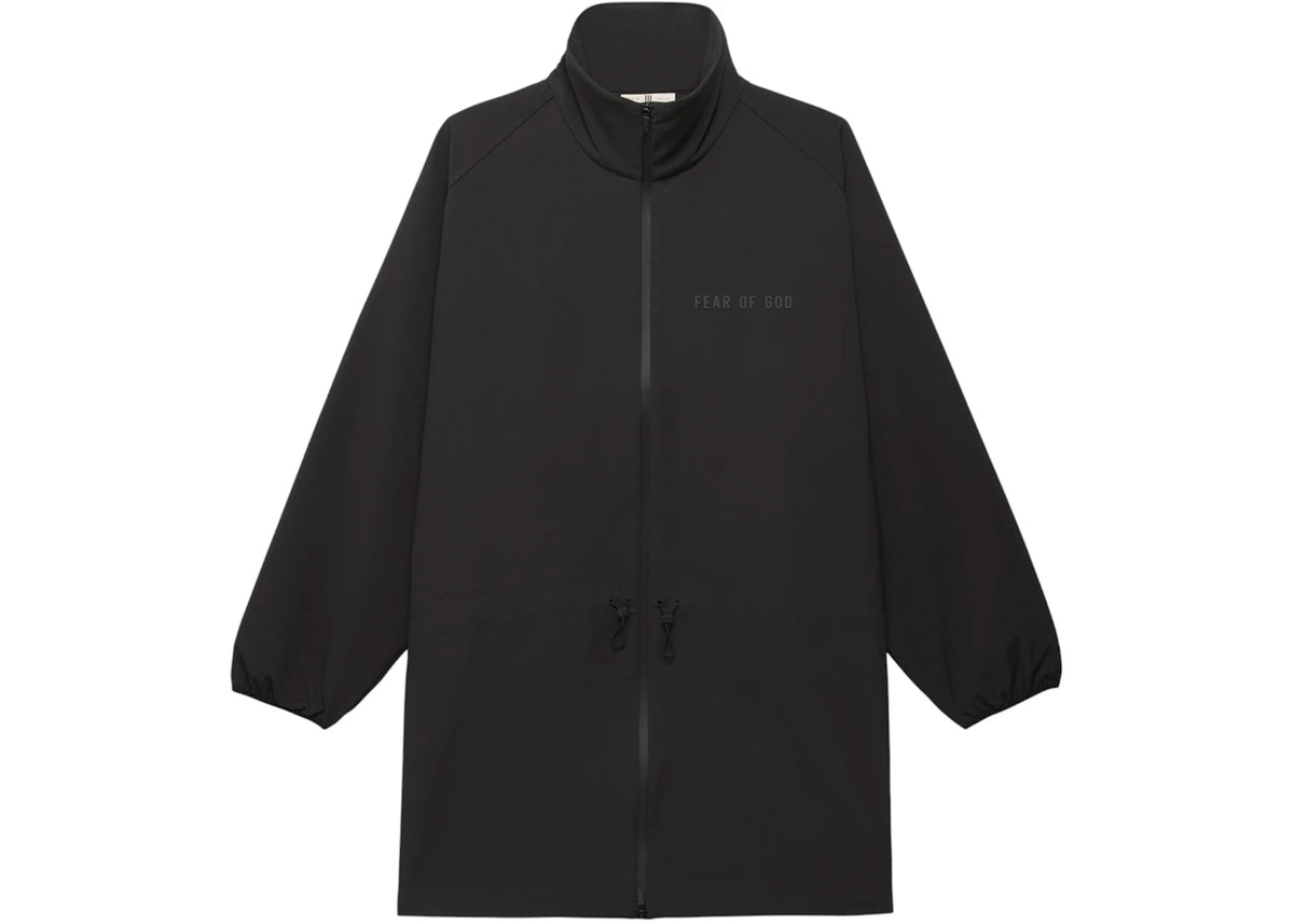 adidas Fear Of God Athletics Brushback Woven Storm Jacket Black - vue 360