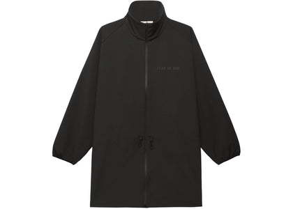 adidas Fear Of God Athletics Brushback Woven Storm Jacket Black - apparel view 2