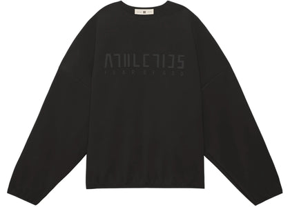 adidas Fear Of God Athletics Suede Fleece Crewneck Black - product view 2