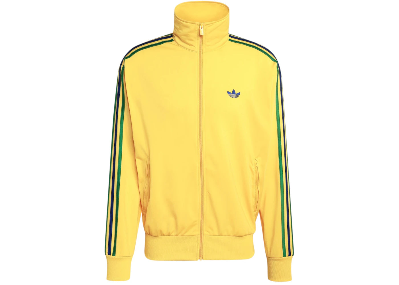 adidas Firebird Track Top Eqt Yellow Green Collegiate Royal - vue 360