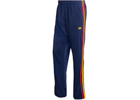 adidas Firebird Track Tracksuit Pants Dark Blue Crew Yellow Team Power Red - authentic adidas apparel