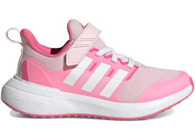 adidas Fortarun 2.0 Cloudfoam EL Top Strap Clear Pink Cloud White (GS) - vue 360