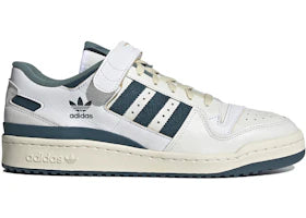 adidas Forum 84 Low White Wild Teal - vue 360