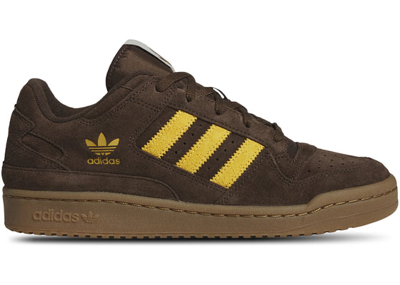 adidas Forum Low CL Brown Preloved Yellow sneakers - authentic adidas shoes