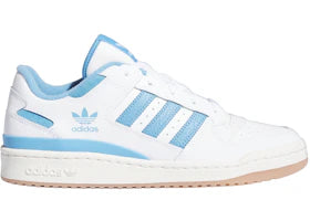 adidas Forum Low CL Cloud White Team Light Blue - authentic adidas sneakers