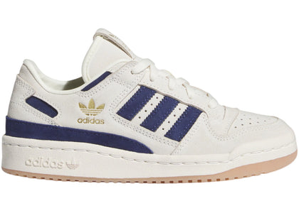 adidas Forum Low CL Cream White Dark Blue (GS) - authentic adidas sneakers