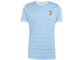 adidas France Rugby 120 Years Crunch T-shirt Clear Sky Blue