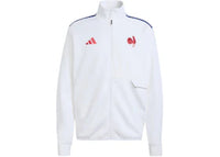 adidas France Rugby Anthem Jacket White