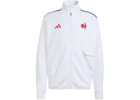 adidas France Rugby Anthem Jacket White