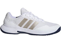 adidas Gamecourt 2 White Cyber Metallic Dark Blue