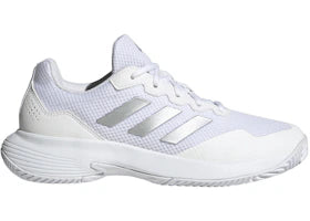 adidas Gamecourt 2.0 Cloud White Silver Metallic (Women's) - vue 360