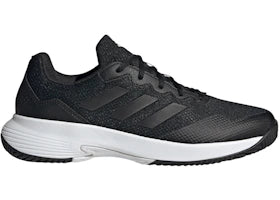 adidas Gamecourt 2.0 Core Black Grey - authentic adidas sneakers