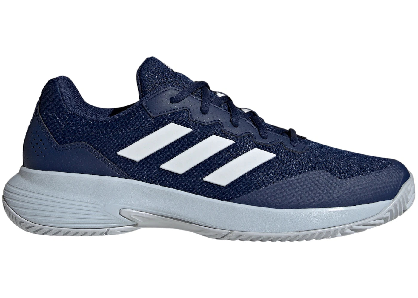 adidas Gamecourt 2.0 Dark Blue Cloud White Halo Blue - vue 360