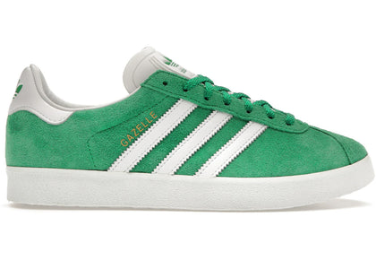 adidas Gazelle 85 Green White Gold Metallic - authentic adidas sneakers