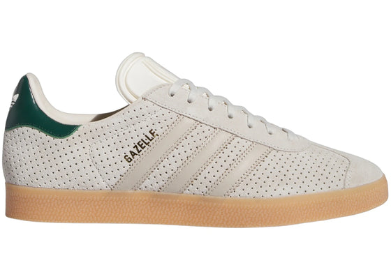 adidas Gazelle Aluminium Wonder Beige Collegiate Green sneakers - authentic adidas shoes