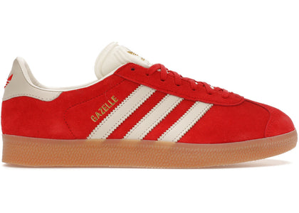 adidas Gazelle Better Scarlet Aluminum Gum (Women's) - authentic adidas sneakers