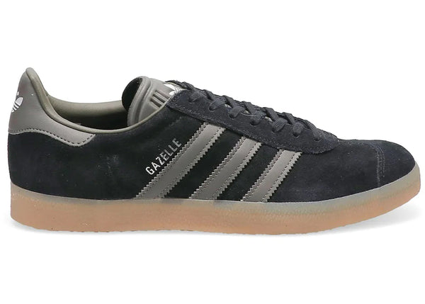 adidas Gazelle Black Olive Gum sneakers - authentic adidas shoes