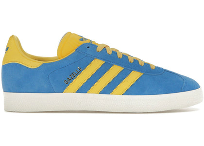 adidas Gazelle Blue Yellow - authentic adidas sneakers