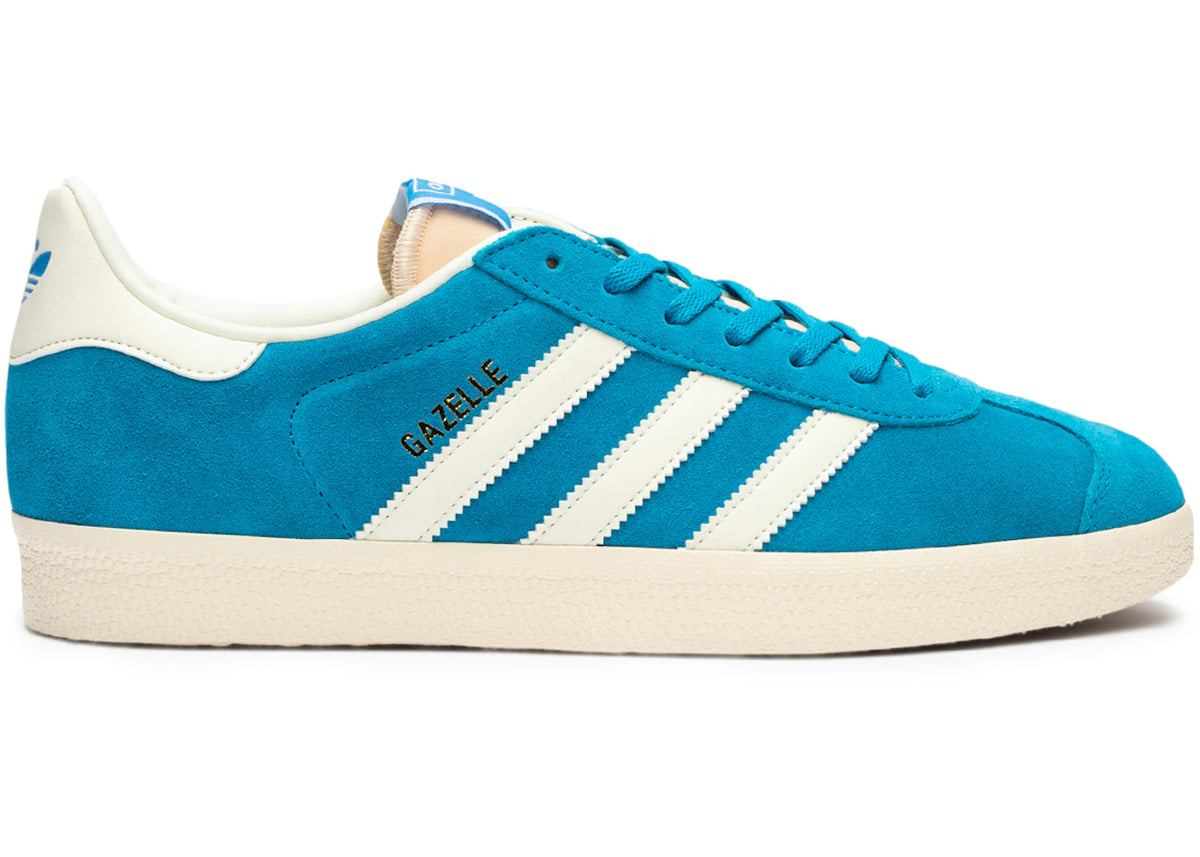 adidas Gazelle Bold Aqua Off White Cream White - vue 360