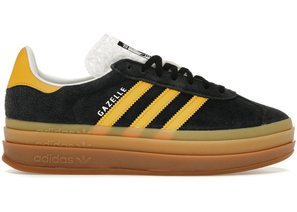 adidas Gazelle Bold Black Bold Gold (Women's) sneakers - authentic adidas shoes