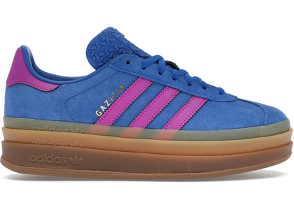 adidas Gazelle Bold Bold Blue Lucid Pink (Women's) - authentic adidas sneakers