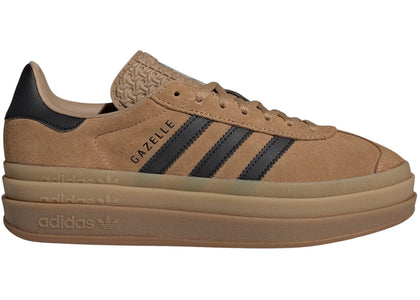 adidas Gazelle Bold Cardboard Black Gum (Women's) - authentic adidas sneakers
