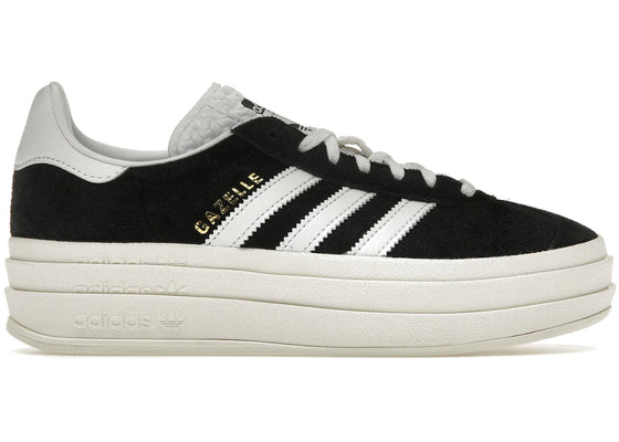 adidas Gazelle Bold Core Black White (Women's) sneakers - authentic streetwear shoes