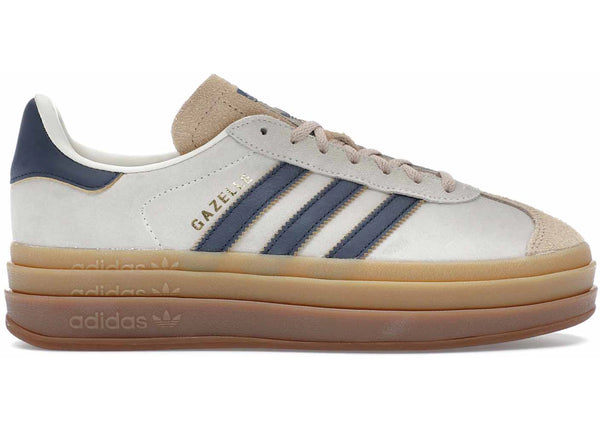 adidas Gazelle Bold Cream Night Indigo (Women's) sneakers - authentic adidas shoes