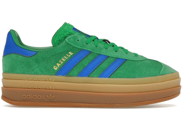 adidas Gazelle Bold Green Blue Gum (Women's) sneakers - authentic streetwear shoes