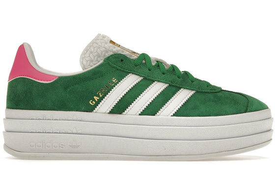adidas Gazelle Bold Green Lucid Pink (Women's) sneakers - authentic adidas shoes