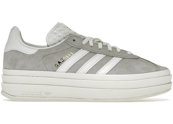 adidas Gazelle Bold Grey White (Women's) sneakers - authentic streetwear shoes