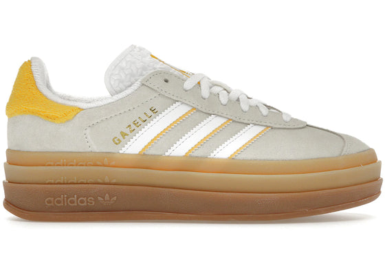adidas Gazelle Bold Ivory Bold Gold (Women's) sneakers - authentic adidas shoes