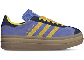 adidas Gazelle Bold Night Indigo Yellow Real Lilac (Women's) - authentic adidas sneakers