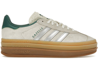adidas Gazelle Bold Off White Collegiate Green (Women's) - authentic adidas sneakers