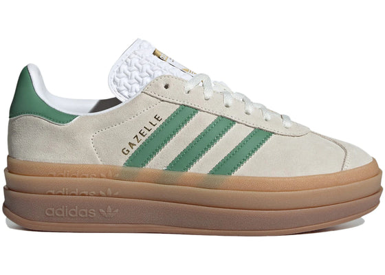adidas Gazelle Bold Off White Preloved Green (Women's) sneakers - authentic adidas shoes