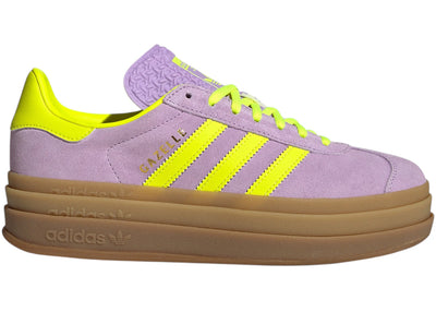 adidas Gazelle Bold Powder Plum Solar Yellow (Women's)