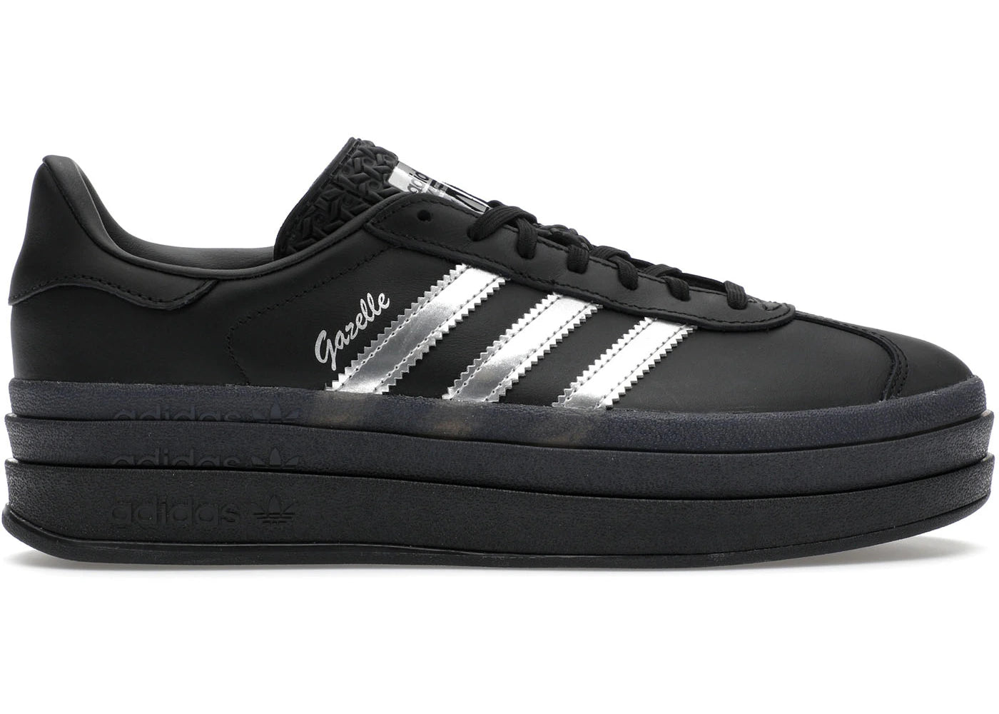 adidas Gazelle Bold Pride Pabllo Vittar Core Black Silver Metallic Lucid Pink (Women's)