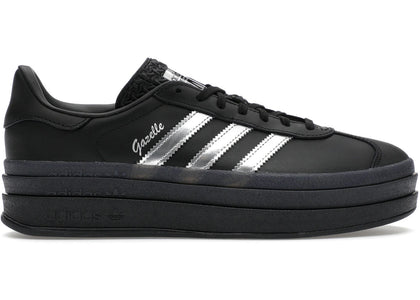 adidas Gazelle Bold Pride Pabllo Vittar Core Black Silver Metallic Lucid Pink (Women's) - authentic adidas sneakers