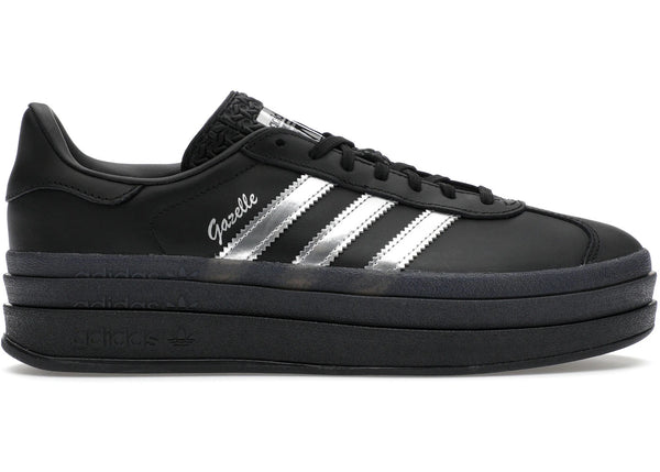adidas Gazelle Bold Pride Pabllo Vittar Core Black Silver Metallic Lucid Pink (Women's) sneakers - authentic adidas shoes