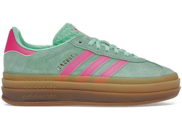 adidas Gazelle Bold Pulse Mint Pink (Women's) sneakers - authentic adidas shoes