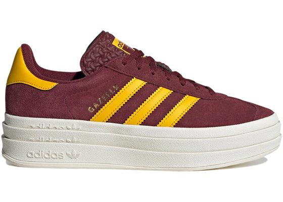 adidas Gazelle Bold Shadow Red Bold Gold (Women's) sneakers - authentic adidas shoes
