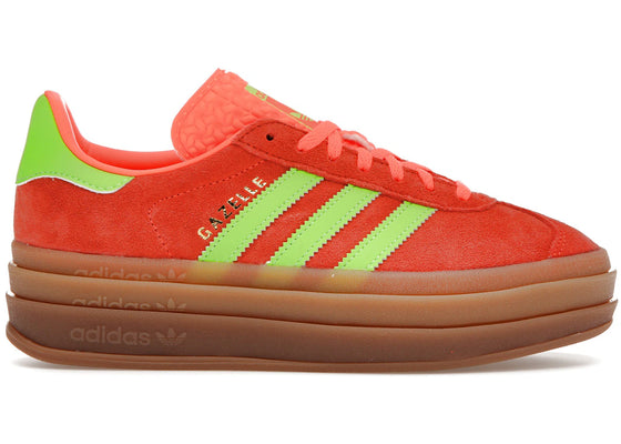 adidas Gazelle Bold Solar Orange Solar Green (Women's) sneakers - authentic adidas shoes