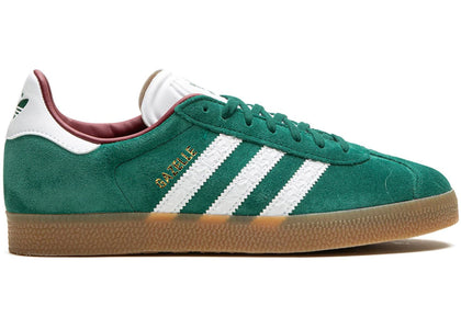 adidas Gazelle Collegiate Green Burgundy - authentic adidas sneakers