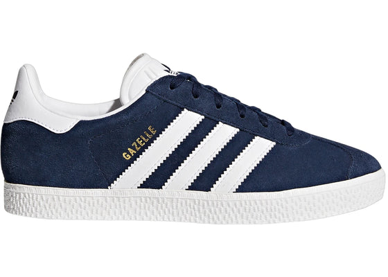 adidas Gazelle Collegiate Navy Cloud White (GS) sneakers - authentic adidas shoes